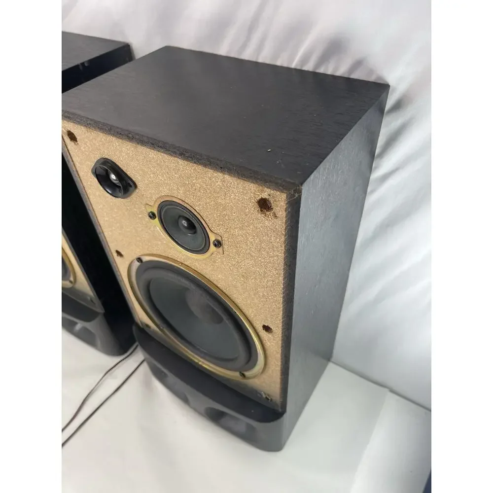 Sony SS-G3 SS-G3000 Vintage 3-Way Bookshelf Speakers Pair Carbocon 1970s